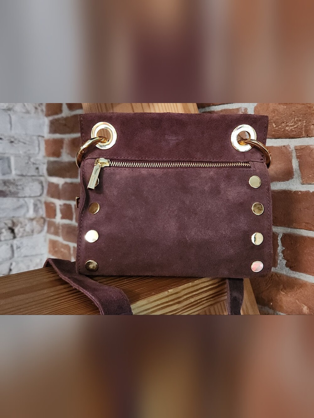 Hammitt Tony Small In Suede